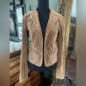 Brown Hollister Jacket Medium